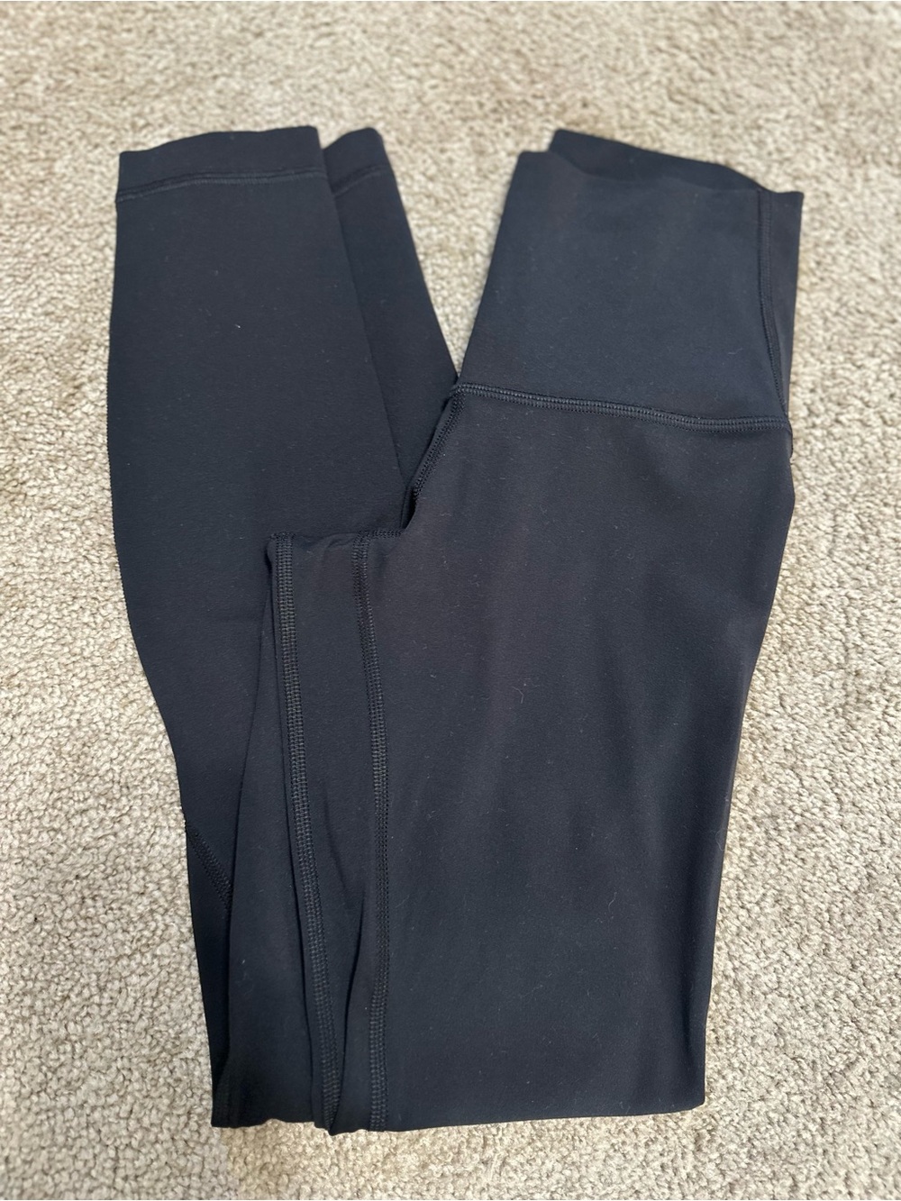 Lululemon Align high rise black legging size 0 25”